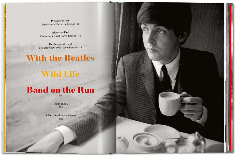 Paul McCartney by Harry Benson Table Book