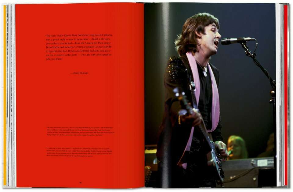 Paul McCartney de Harry Benson Libro de mesa