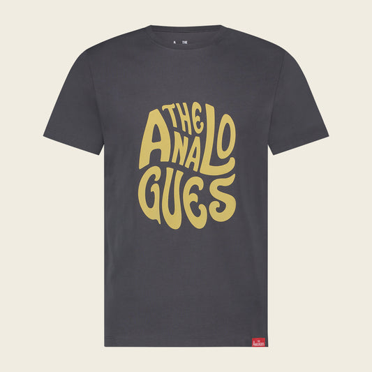 The Analogues Psych Logo T-shirt Grey