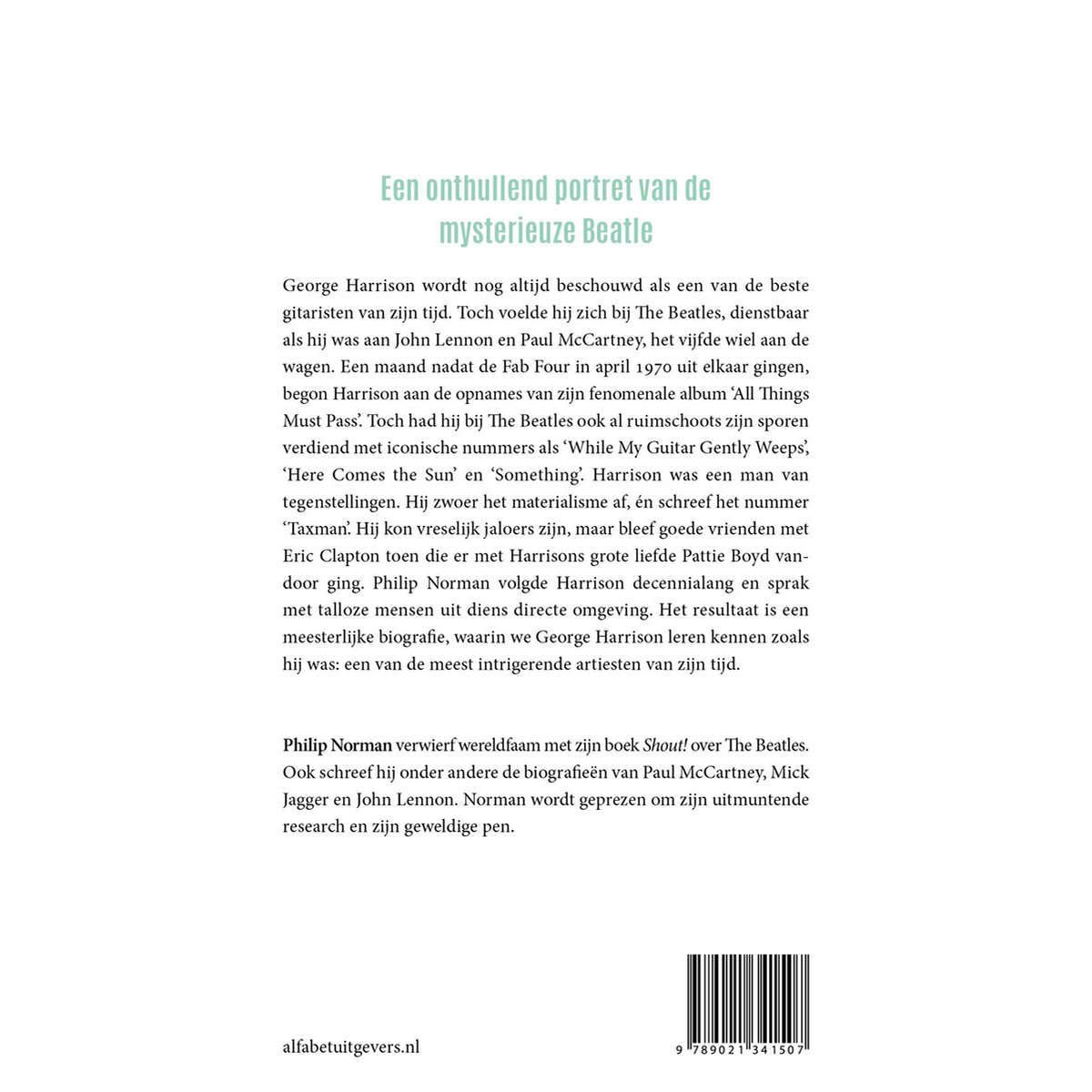George Harrison door Philip Norman Boek