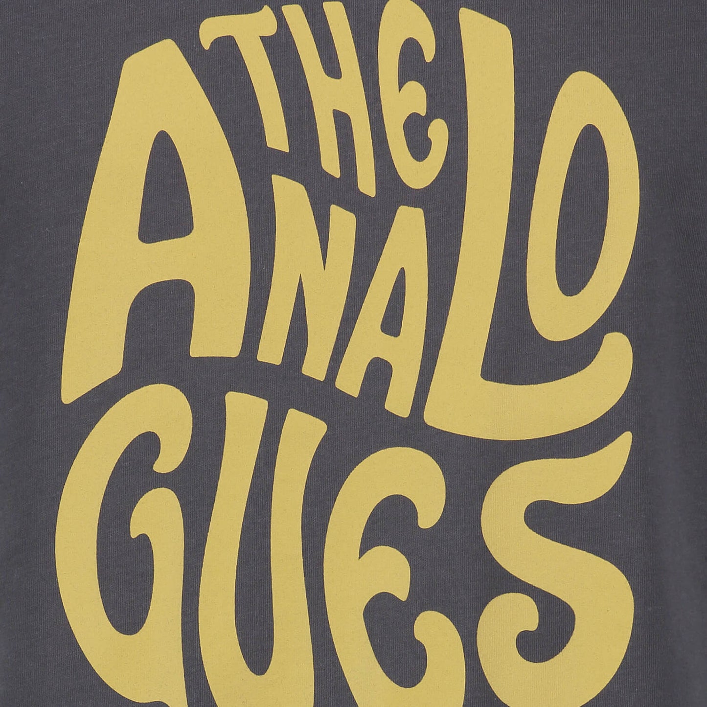 The Analogues Psych Logo T-shirt Grey