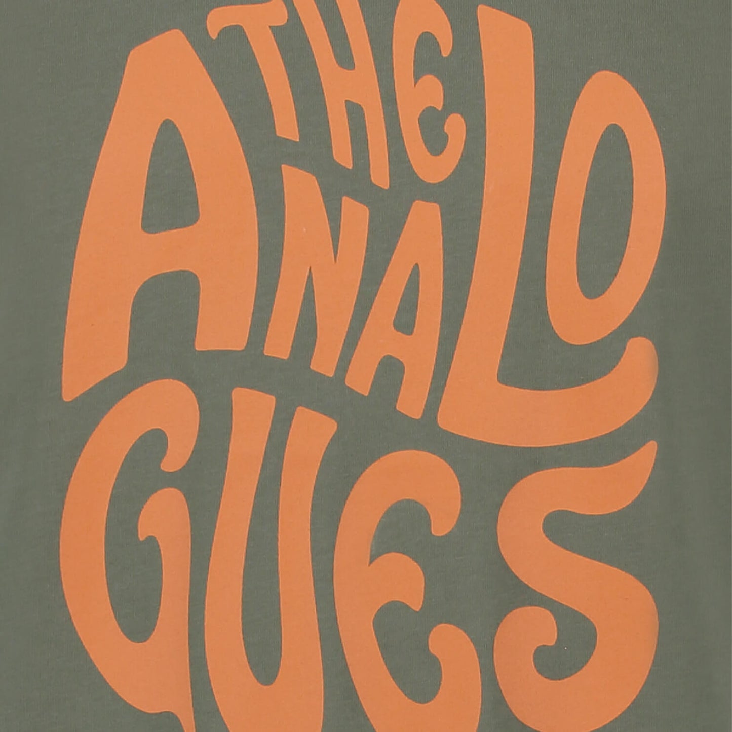 The Analogues Psych Logo T-shirt Green