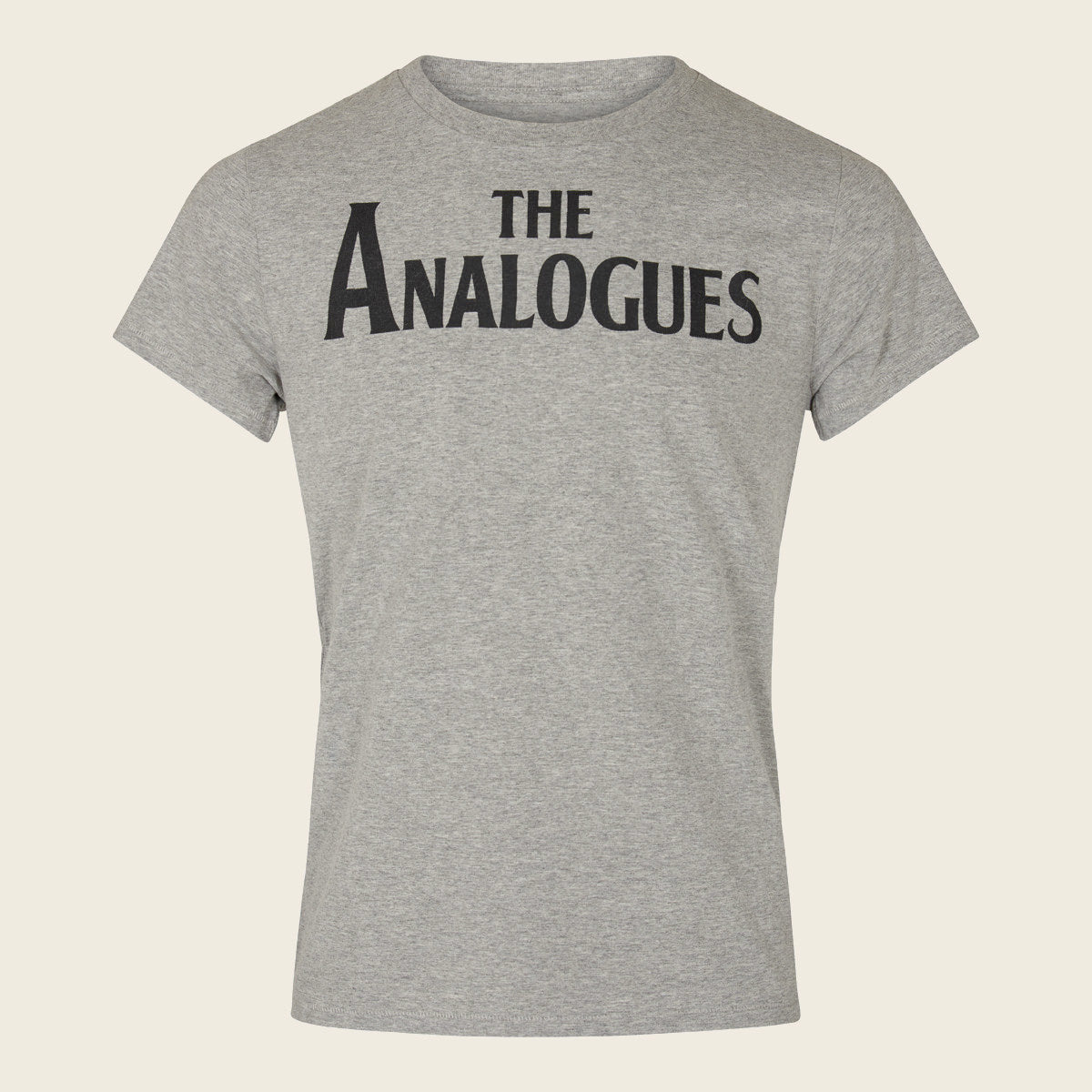 The Analogues logo T-shirt Grijs