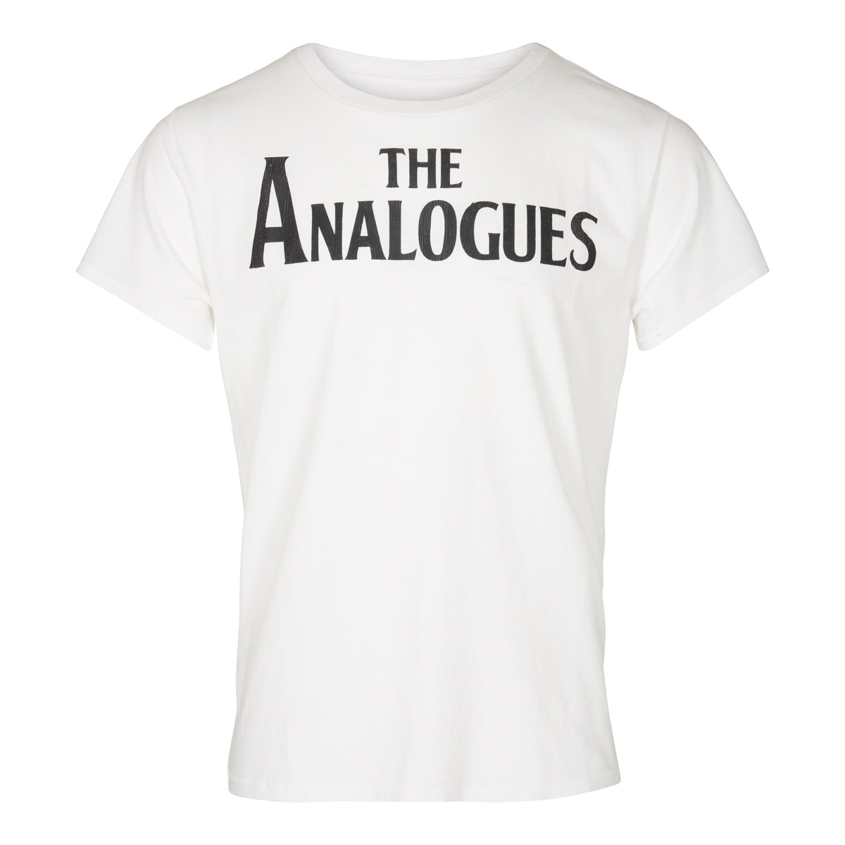 The Analogues logo T-shirt Wit