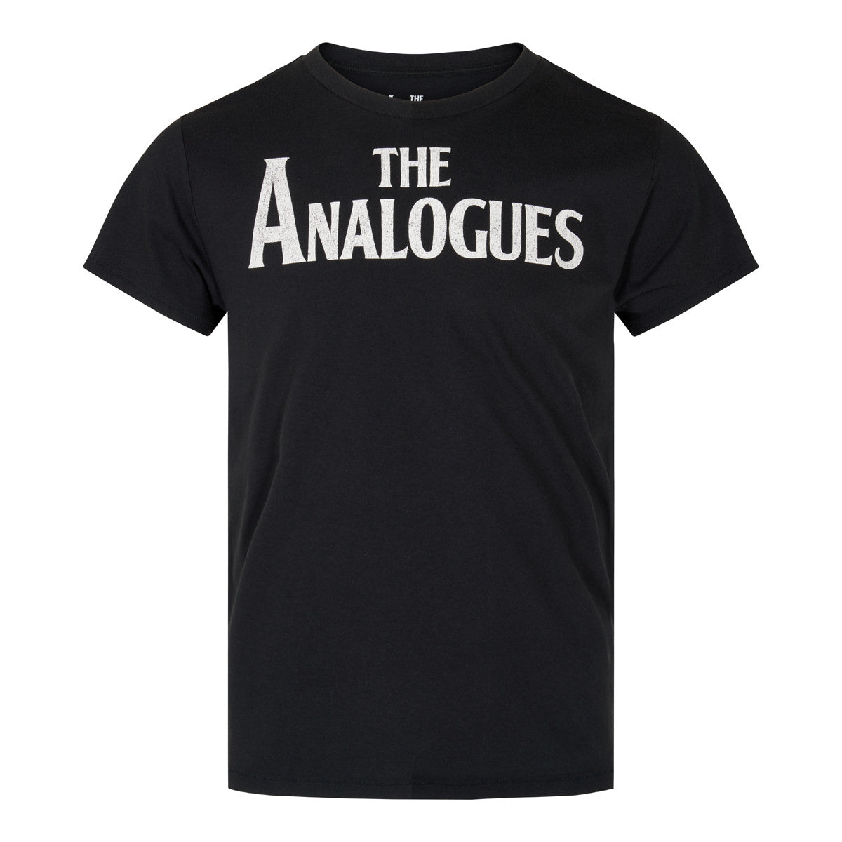 The Analogues Logo-T-Shirt Schwarz