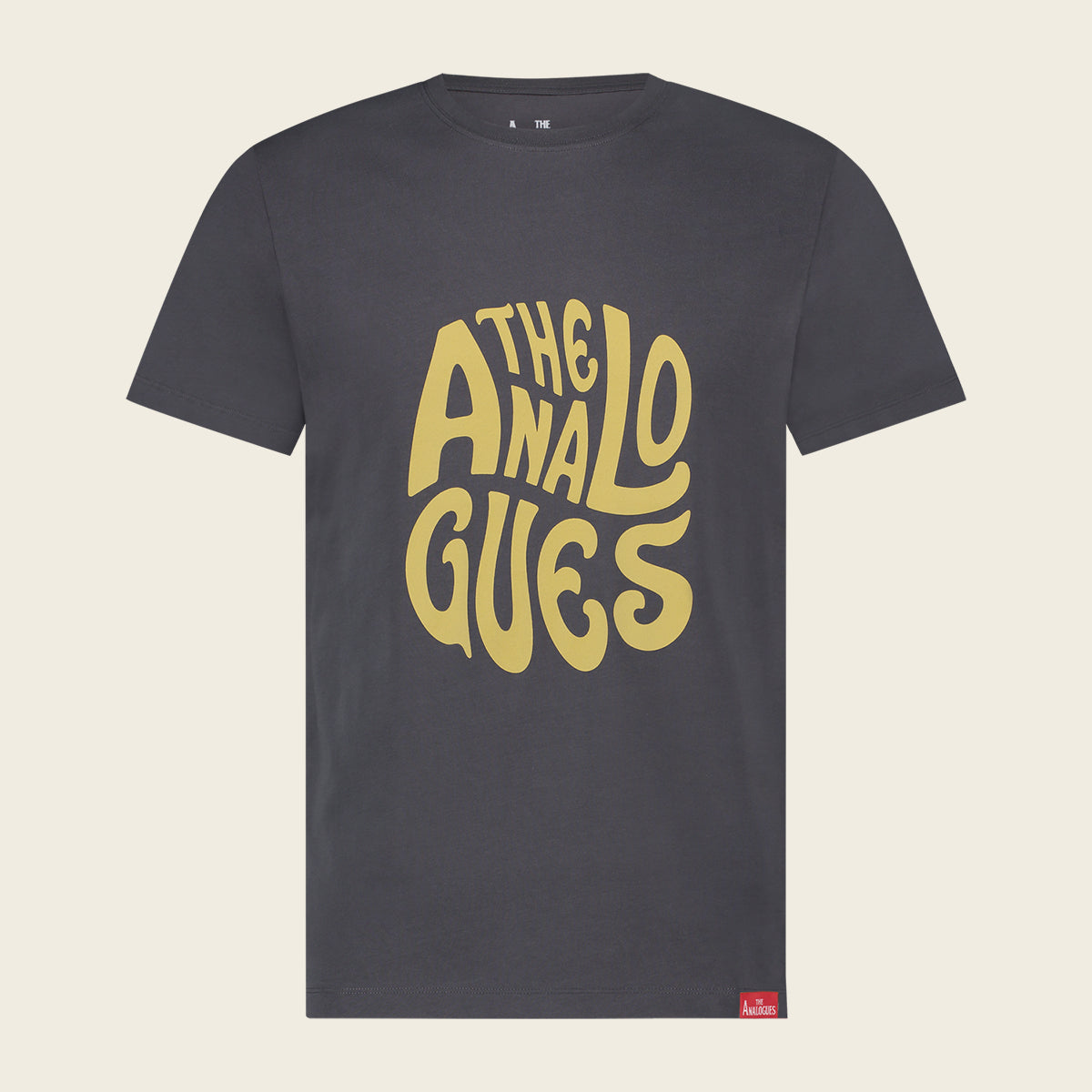 The Analogues Psych Logo T-shirt Grey