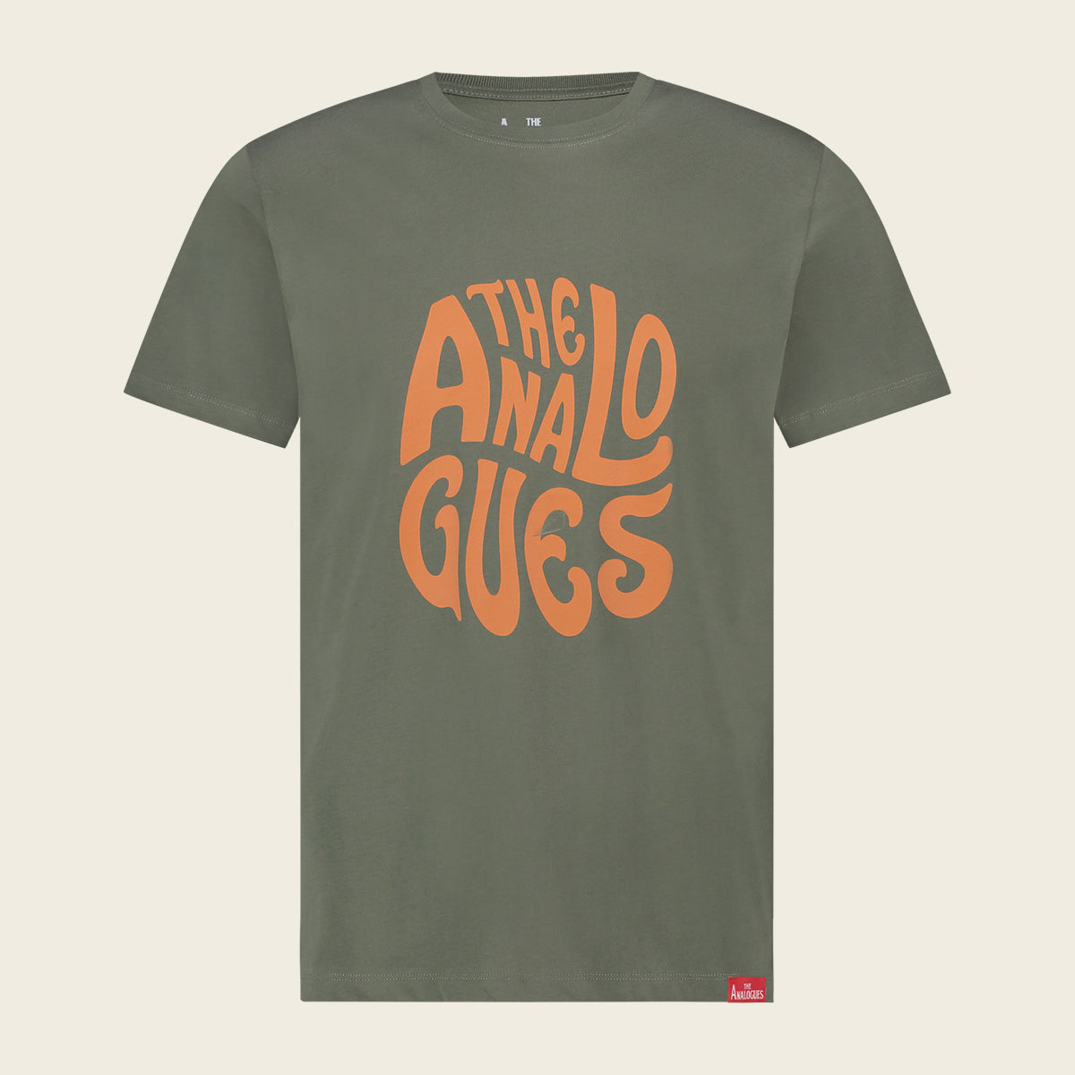 The Analogues Psych Logo T-shirt Green
