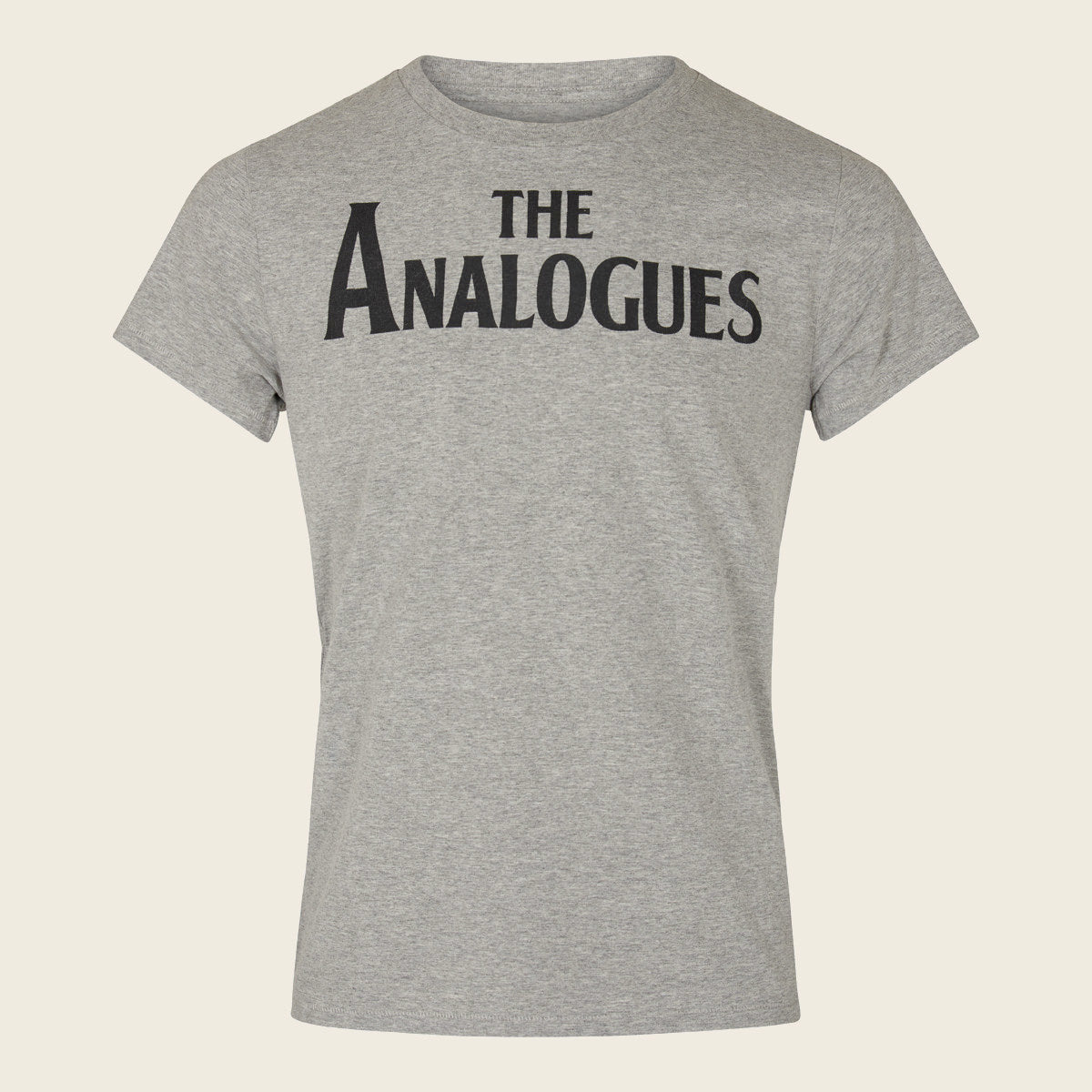 The Analogues logo T-shirt Grey