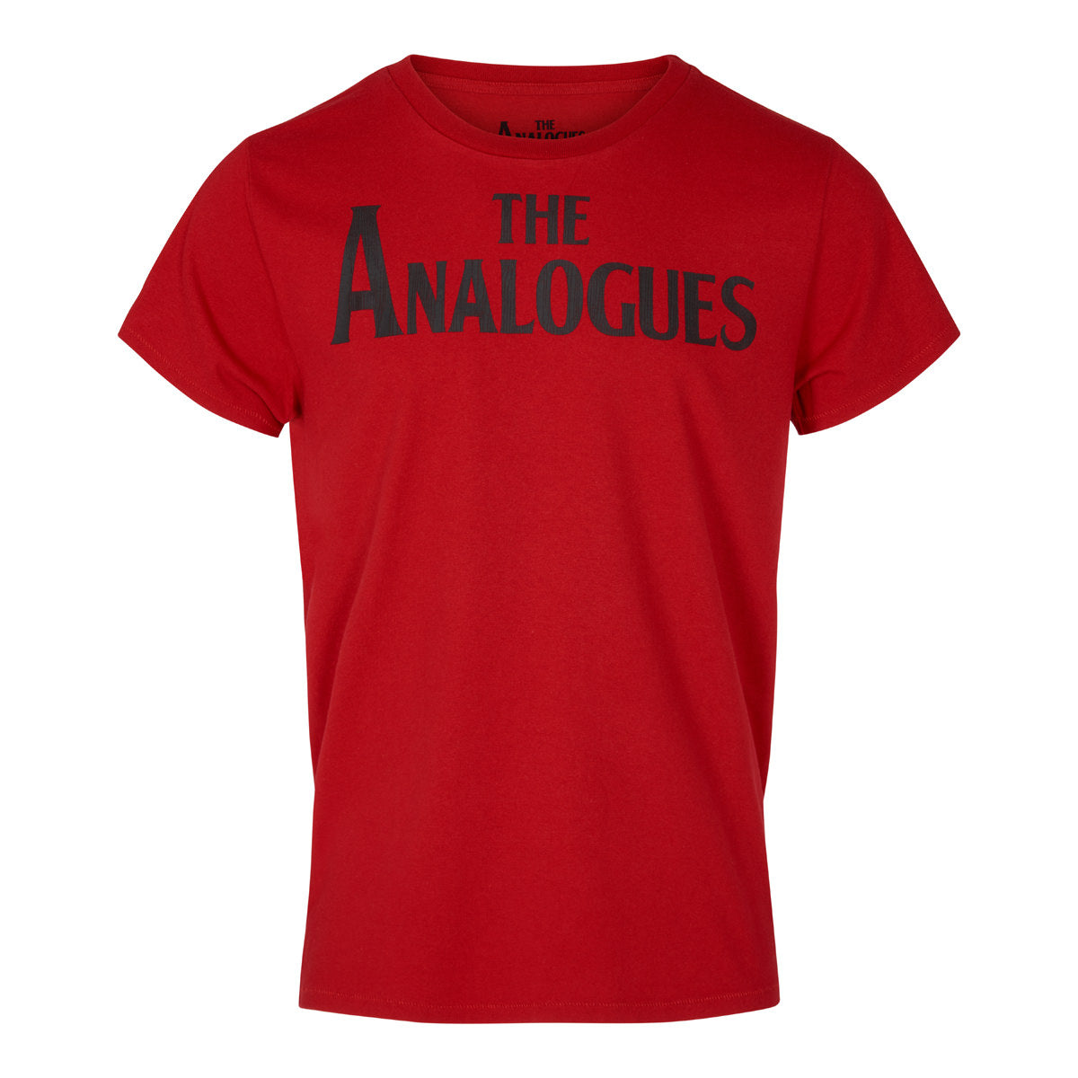 The Analogues logo T-shirt Red