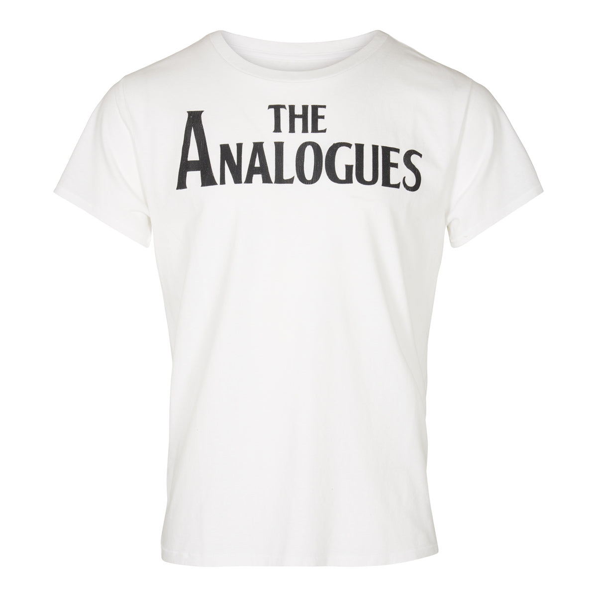 The Analogues logo T-shirt White